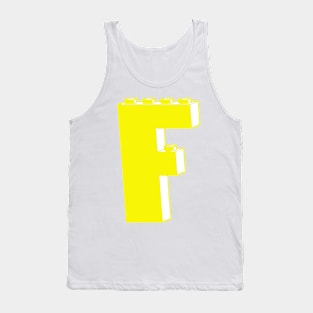 THE LETTER F Tank Top